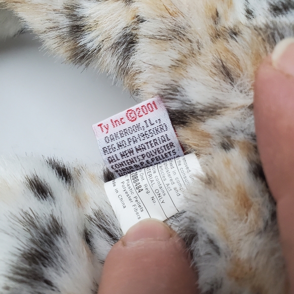 Ty Classics Thomas the Leopard Vintage 2001 Stuffed Animal Stuffy Plush - Picture 6 of 10
